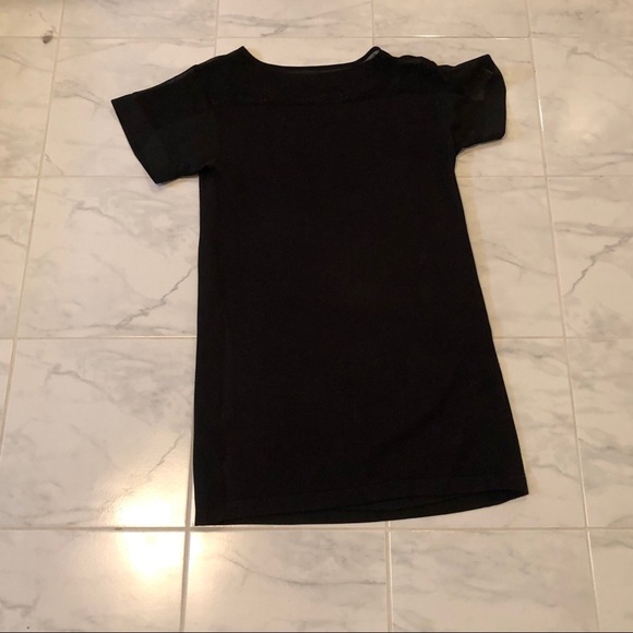 Jessica Simpson black tunic shirt dress. Lace top - Picture 7 of 9